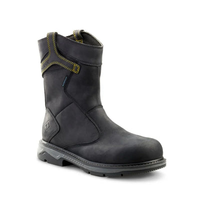 Terra Men's Patton Wellington Waterproof Aluminum Toe Pull-On Safety Work Boot