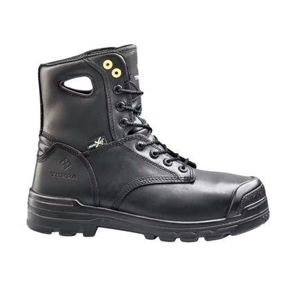 Terra Men's Work Boots Paladin CSA Comp Toe 8" Insulated Internal Met Guard