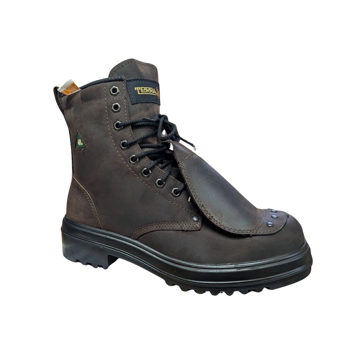 Terra Men's Trooper 7" Composite Toe Safety Work Boots - Clearance