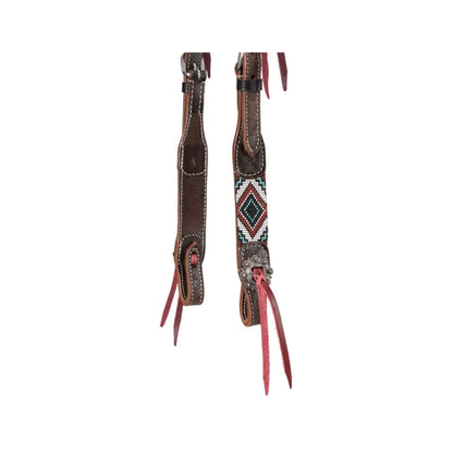 Tough1 Juniper Beaded Browband Headstall