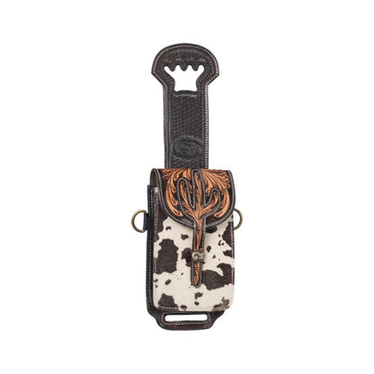Tough 1 Leather Rear Cinch/Horn Bag