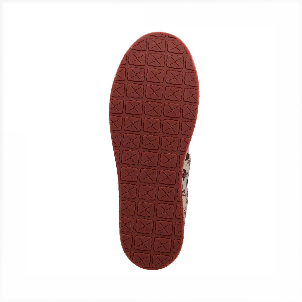 Twisted X Women's Slip on Kicks Maroon & Ivory WCA0073