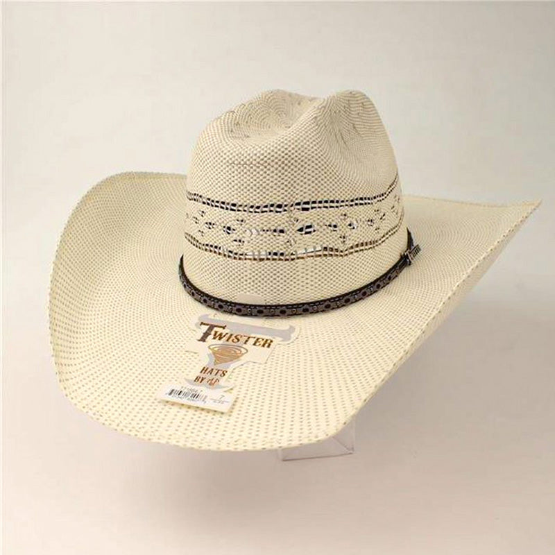 Twister Cowboy Hats Maverick Bangora Weave T71664