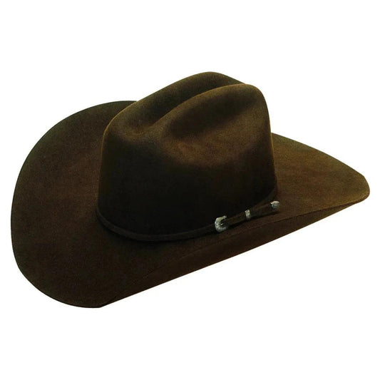 Twister Men's Dallas Chocolate Felt Cowboy Hat