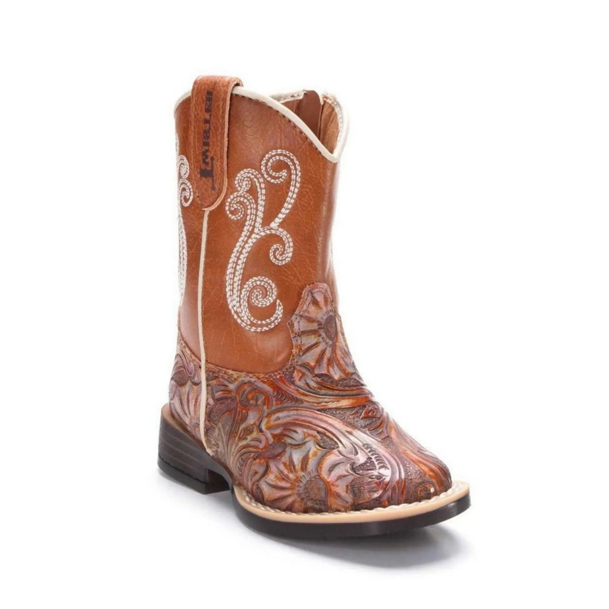 Twister Children's Elizabeth Floral Tooled Boot weis-western-wear