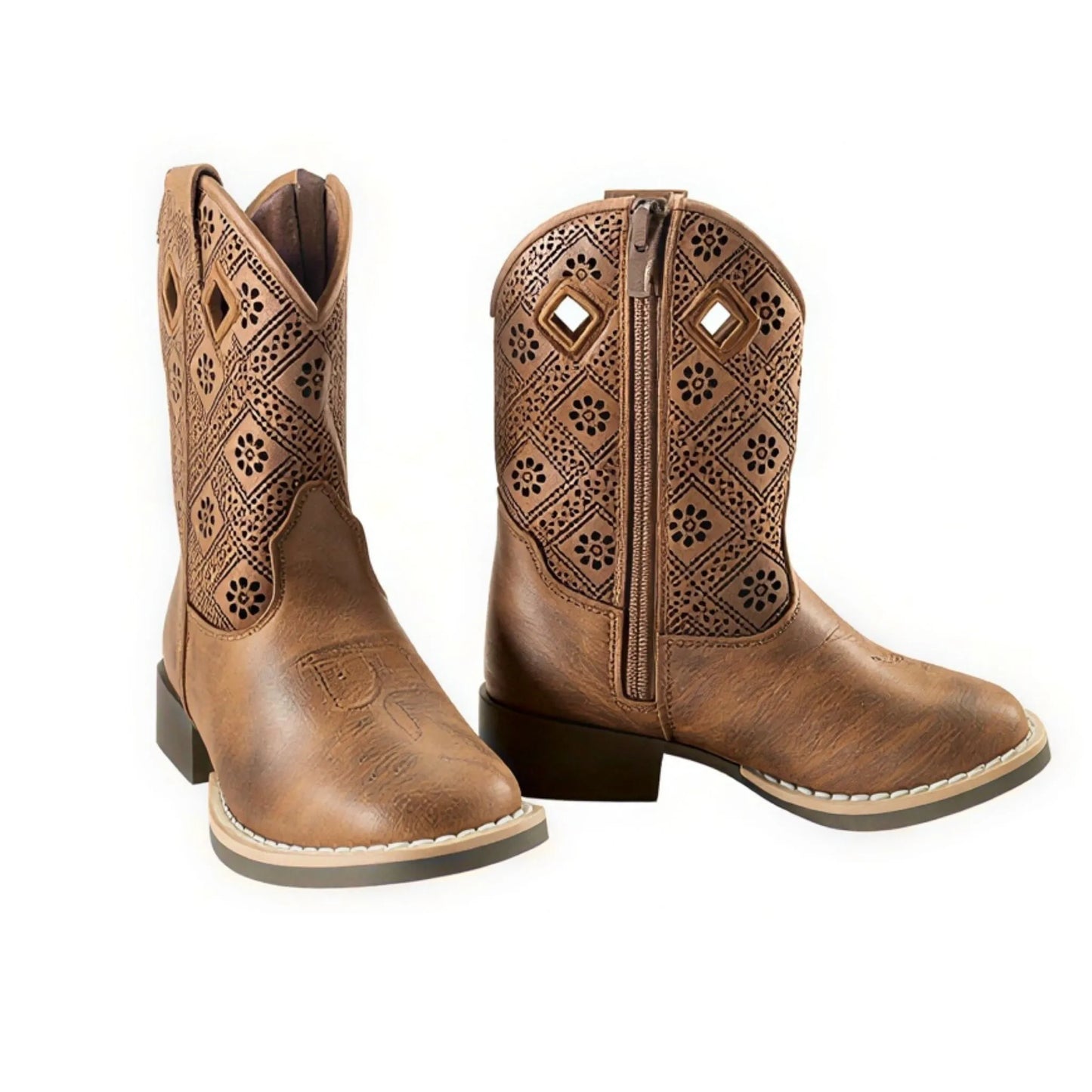 Twister Kids Prue Style Western Cowgirl Boots