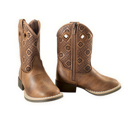 Twister Kids Prue Style Western Cowgirl Boots