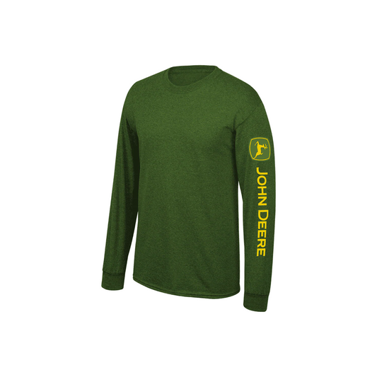 John Deere Men's Long Sleeve Shirt in Green