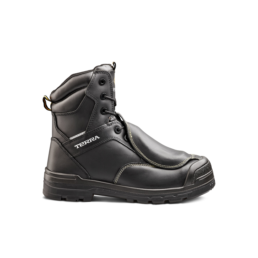 Terra Men's Barricade 8" Comp Toe Work Boot w/ External Metguard weis-western-wear