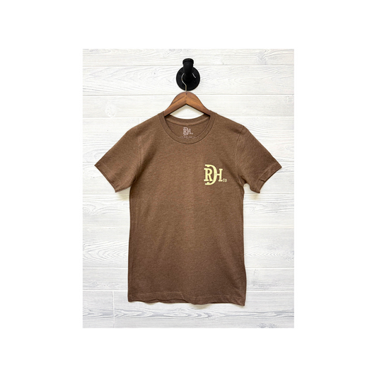 Red Dirt Hat Co Tooled Leather Short Sleeve T-Shirt weis-western-wear