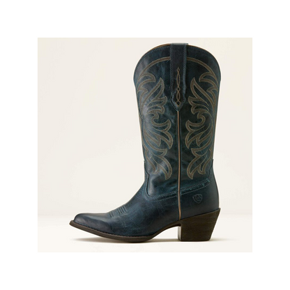 Ariat Women's Heritage Western J Toe Boot - Fresh Denim