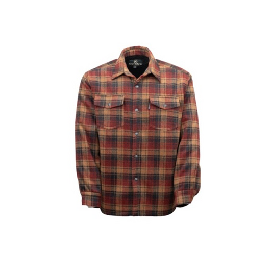 Outback Trading Company Men's Red Plaid Arden Jacket