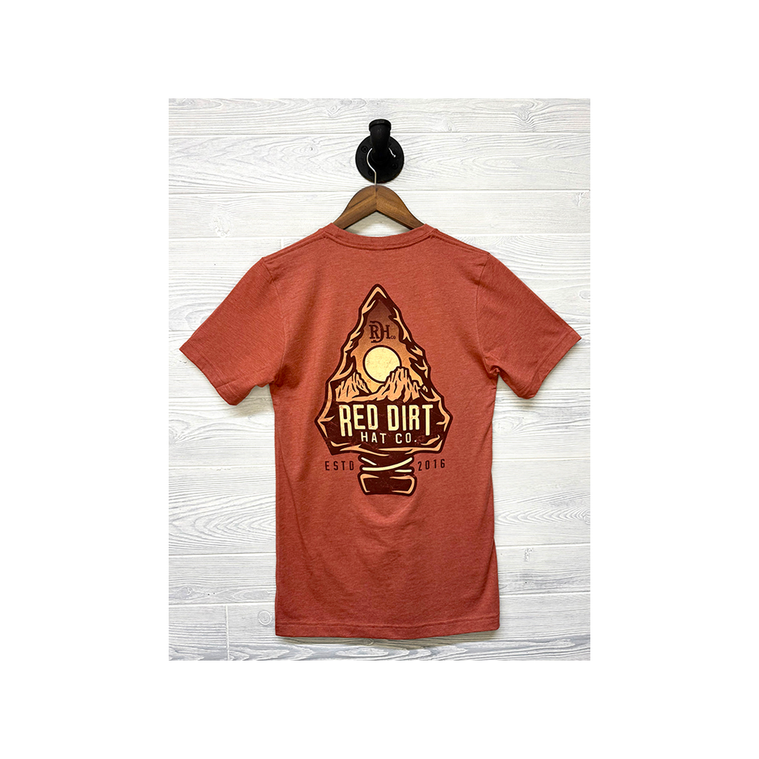 Red Dirt Hat Co Sunset Peak Short Sleeve T-Shirt weis-western-wear