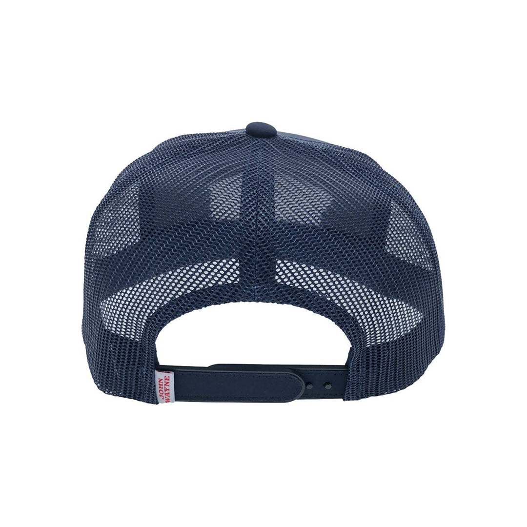 Hooey John Wayne Cap in Navy w/ Red and White Patch weis-western-wear