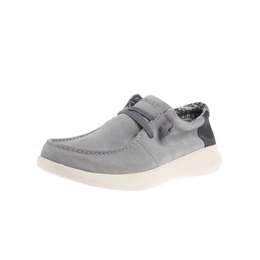 Ariat Men's Hilo Castlerock Grey Suede Shoe weis-western-wear
