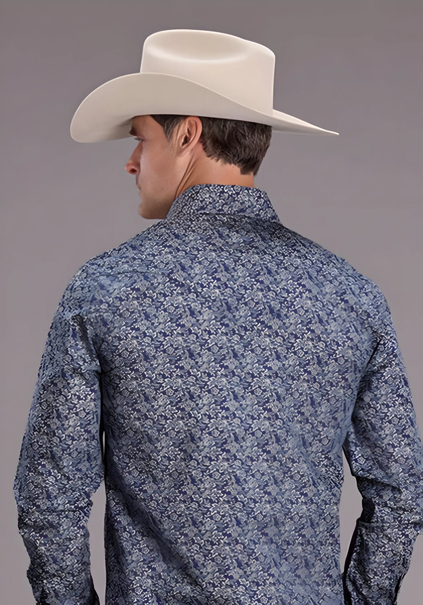 Stetson Men's Long Sleeve Western Snap Shirt