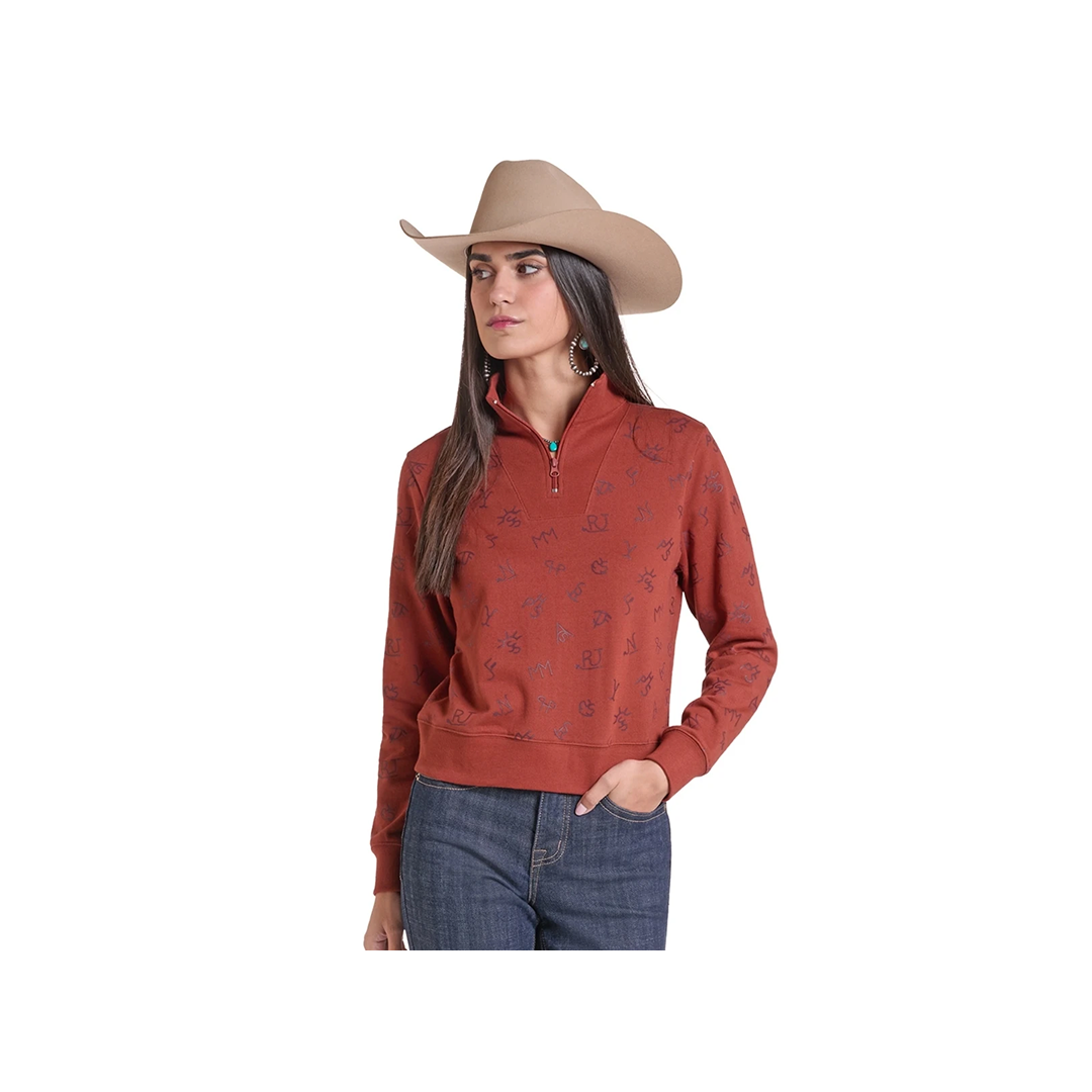 Rock & Roll Denim Women's Ranch Brand Pullover Sweater