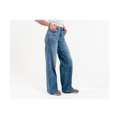 Ariat Women's High Rise Revel Vilma Ultrastretch Wide Leg Jeans
