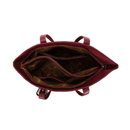 Wrangler Western Embroidered Buckle Tote Bag