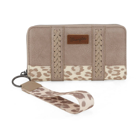 Montana West Wrangler Leopard Print Wallet weis-western-wear