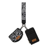Wrangler Paisley RFID Blocking Card Coin Pouch Set
