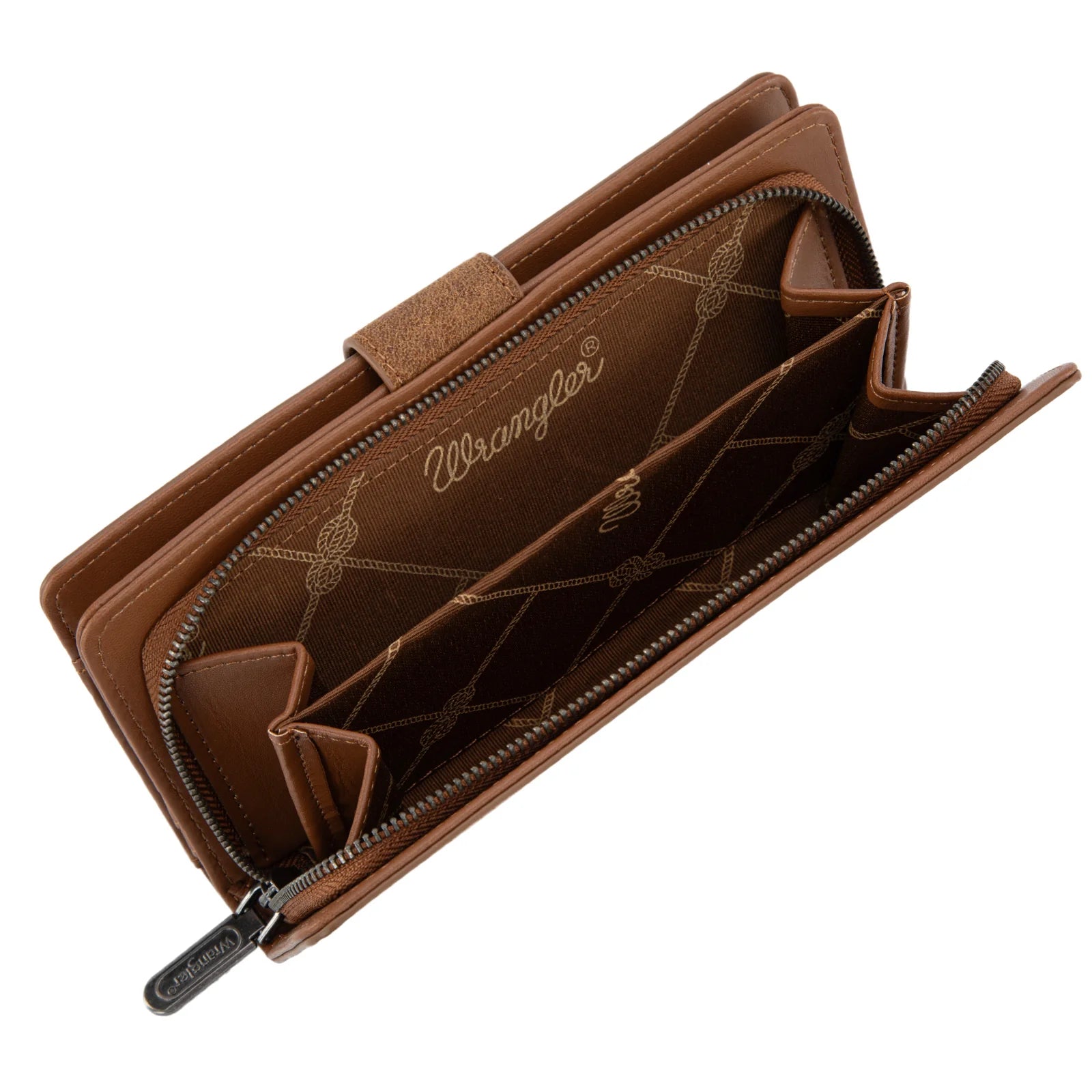 Montana West Wrangler Floral Tooled Wallet weis-western-wear