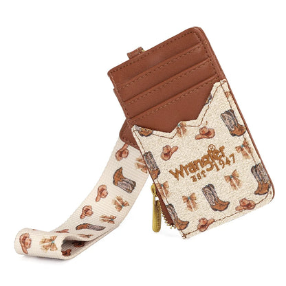 Wrangler Western Print RFID Blocking Wallet
