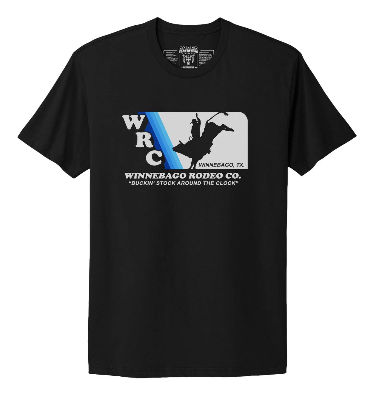Rodeo Time WRC Bull T weis-western-wear