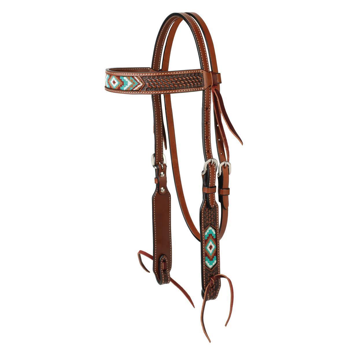 Weaver Leather Beaded Headstall