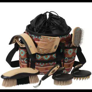 Weaver Leather Nylon 7 Piece Grooming Kit