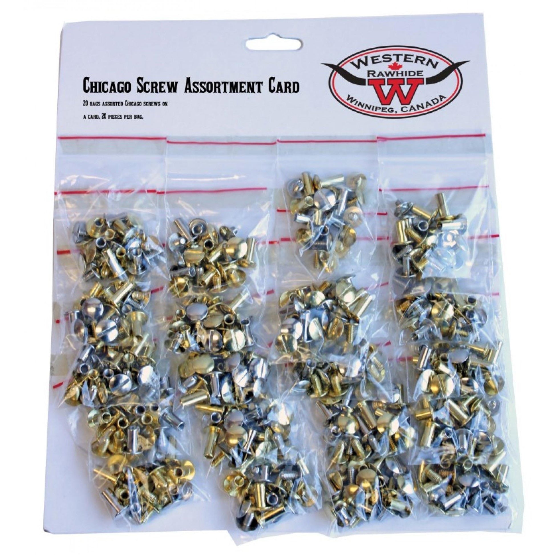 Western Rawhide Chicago Screws 519739