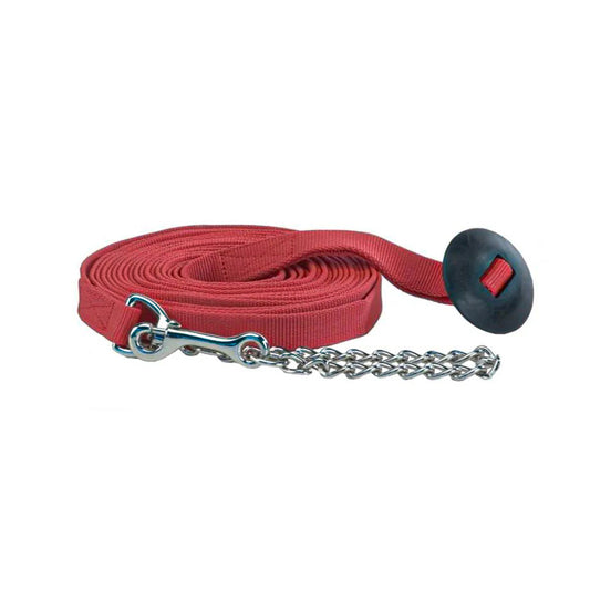 Western Rawhide Nylon Lunge Line With Chain 262606