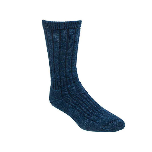 Wigwam Unisex Blue Merino Wool Silk Hiking Socks Navy and Black F2337 43A