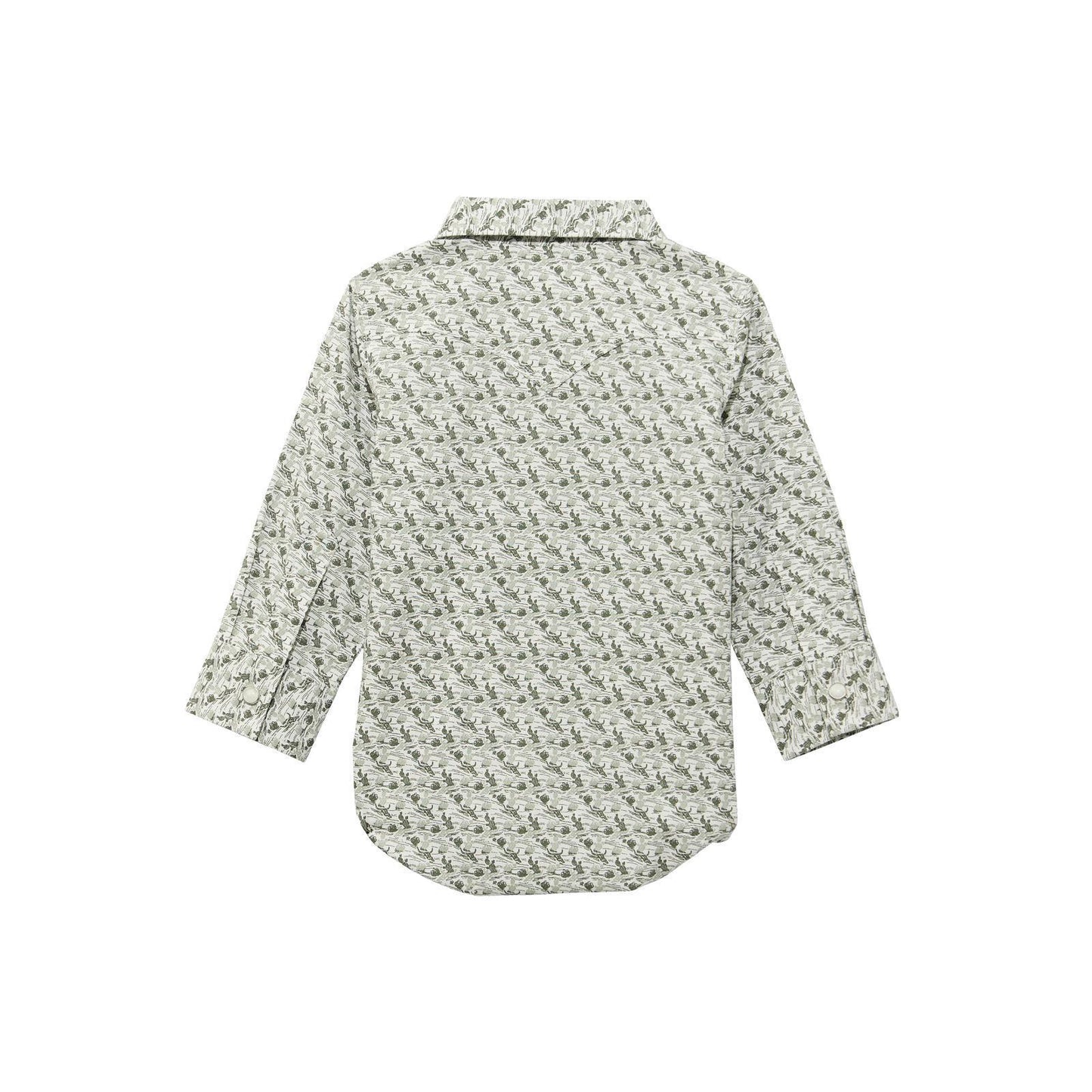 Wrangler Baby Boy Shirt - Green weis-western-wear