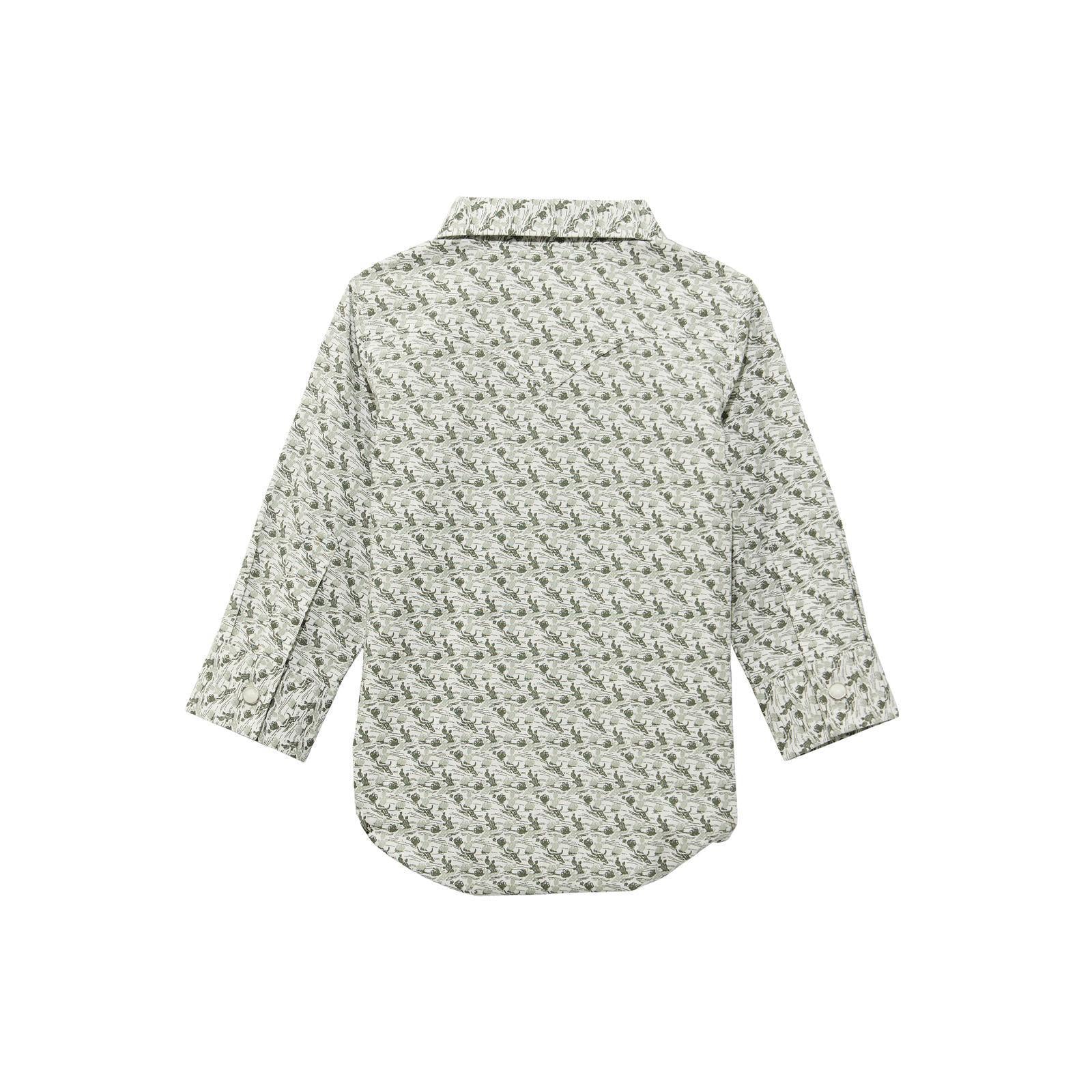 Wrangler Baby Boy Shirt - Green weis-western-wear