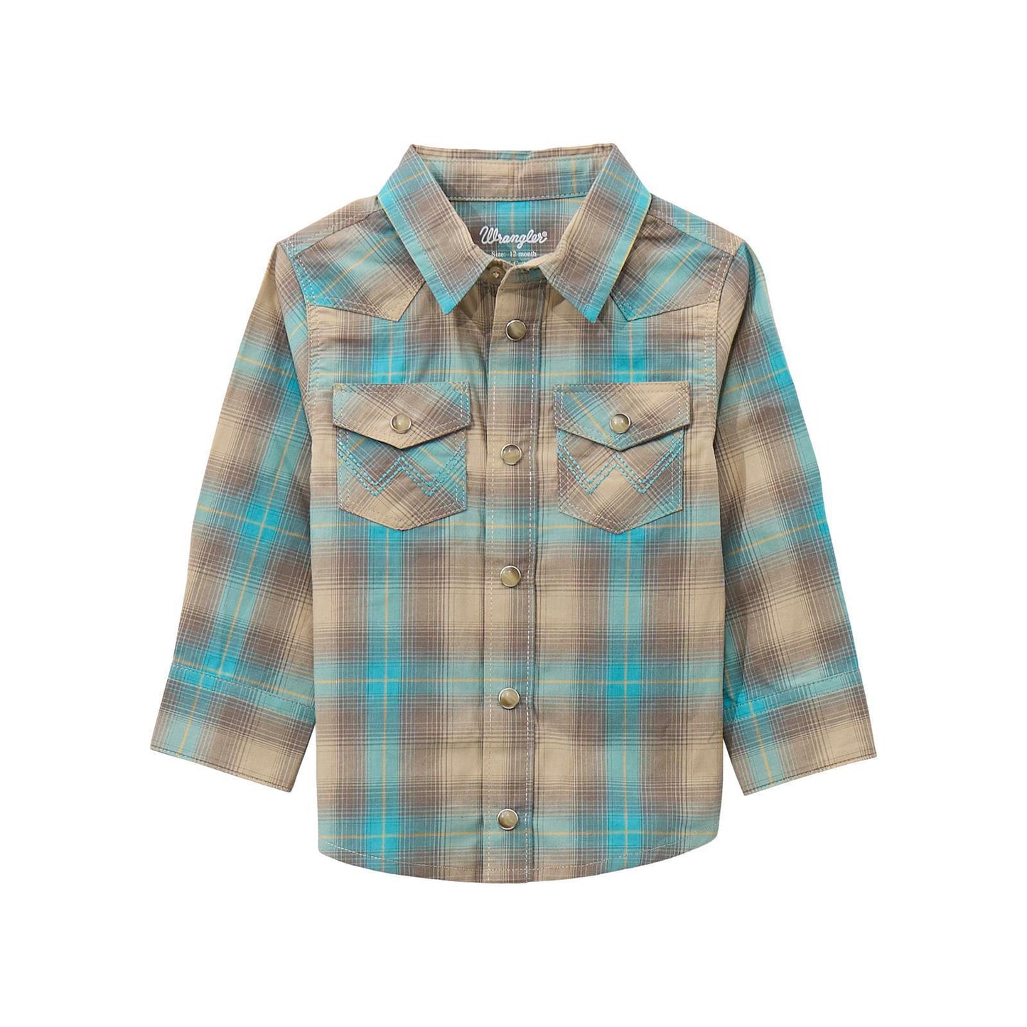 Wrangler Baby Boy's Long Sleeve Shirt weis-western-wear