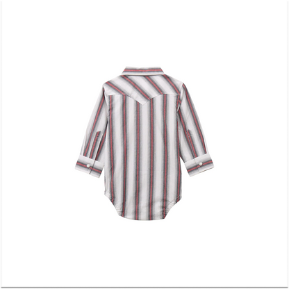 Wrangler Baby Boy's Onesie White Multi weis-western-wear