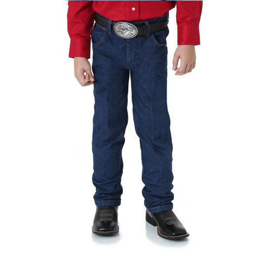 Wrangler Boy's Cowboy Cut® Original Fit - Prewashed-Indigo weis-western-wear