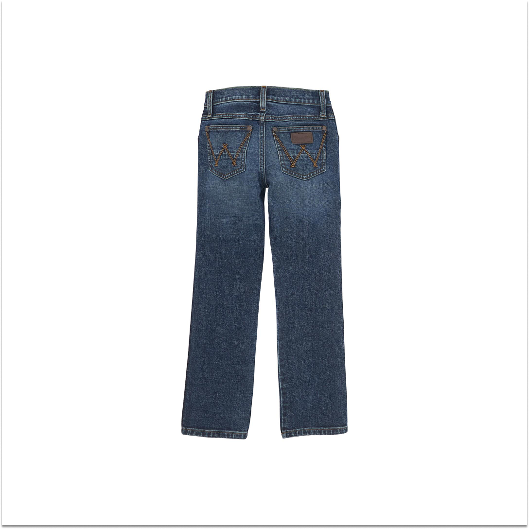 Wrangler Boy's Retro Slim Straight Jean Jasper weis-western-wear