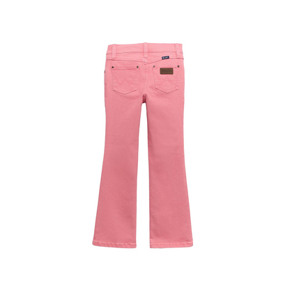 Wrangler Girl's Boot Cut Jeans Pink