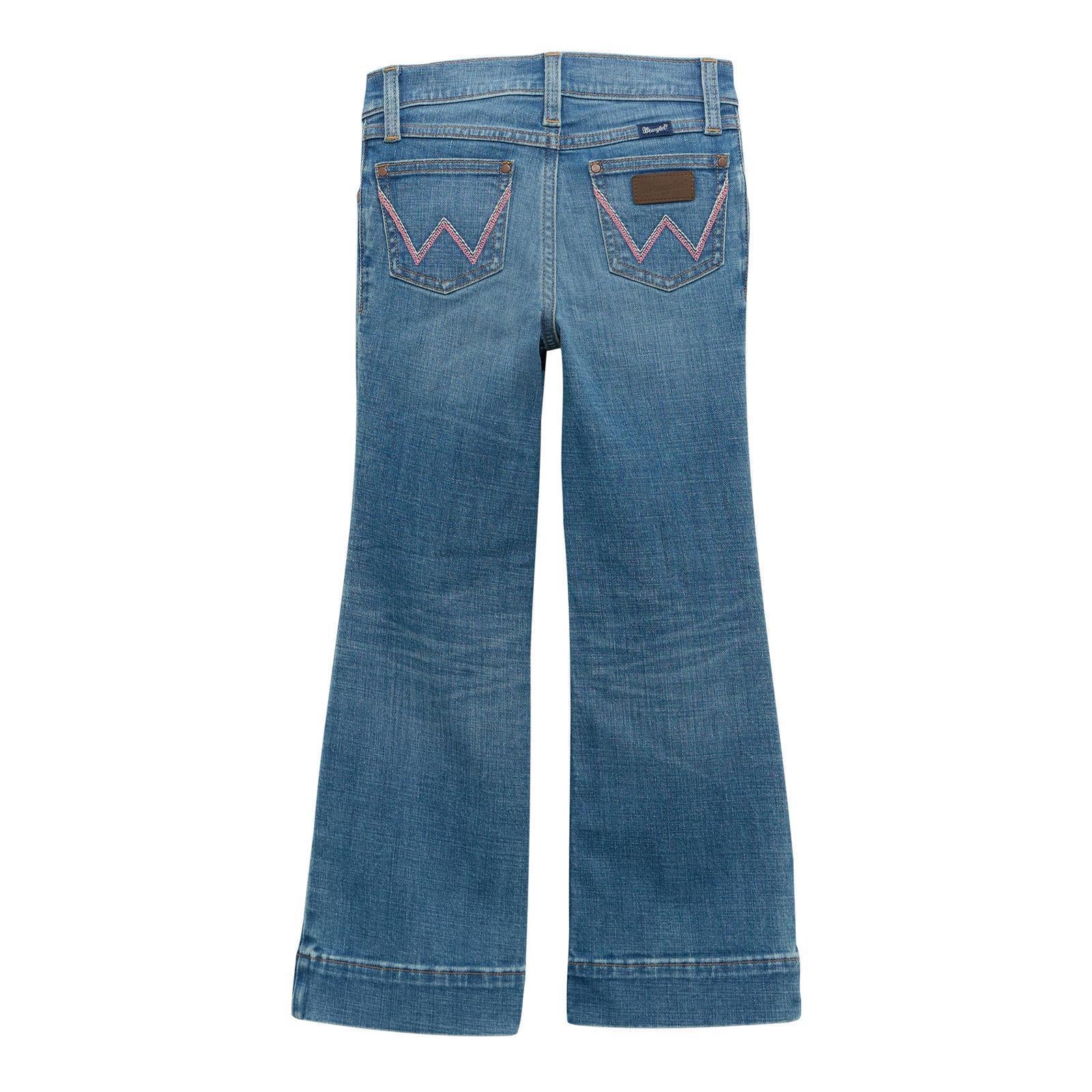 Wrangler Girls Trouser Jean In Nala weis-western-wear