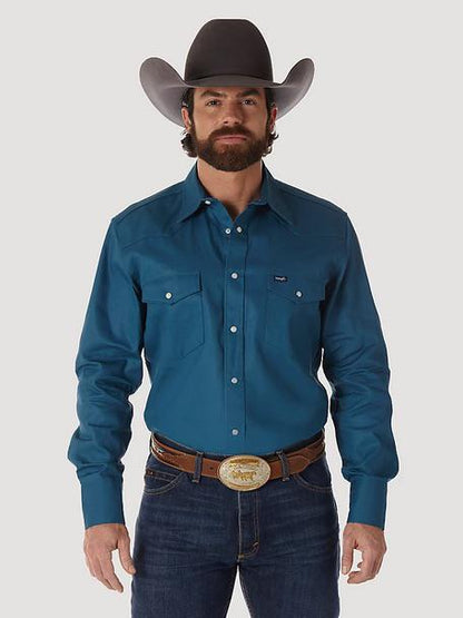 Wrangler Men's Authentic Cowboy Cut Work Shirt