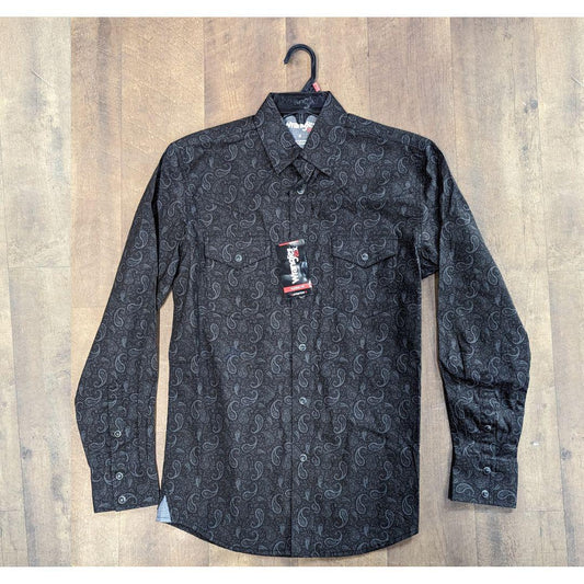 Wrangler Men's Competition Advanced Comfort Long Sleeve Shirt weis-western-wear