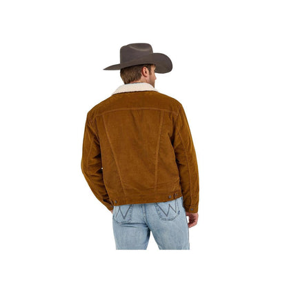 Wrangler Men's Corduroy Sherpa Lined Jacket