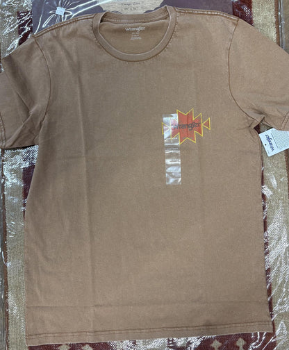 Wrangler Men's Graphic Short Sleeve T-Shirt - Regular Fit - Rawhide weis-western-wear