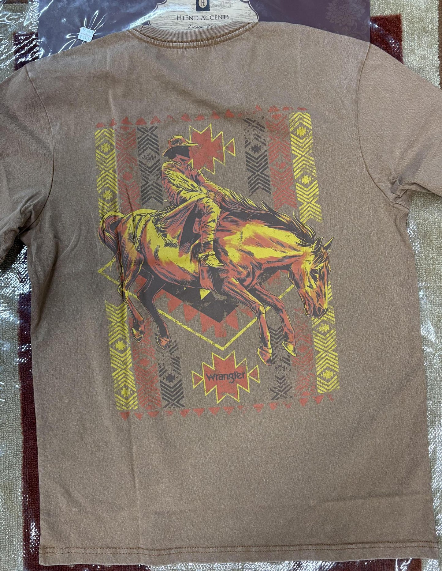 Wrangler Men's Graphic Short Sleeve T-Shirt - Regular Fit - Rawhide weis-western-wear