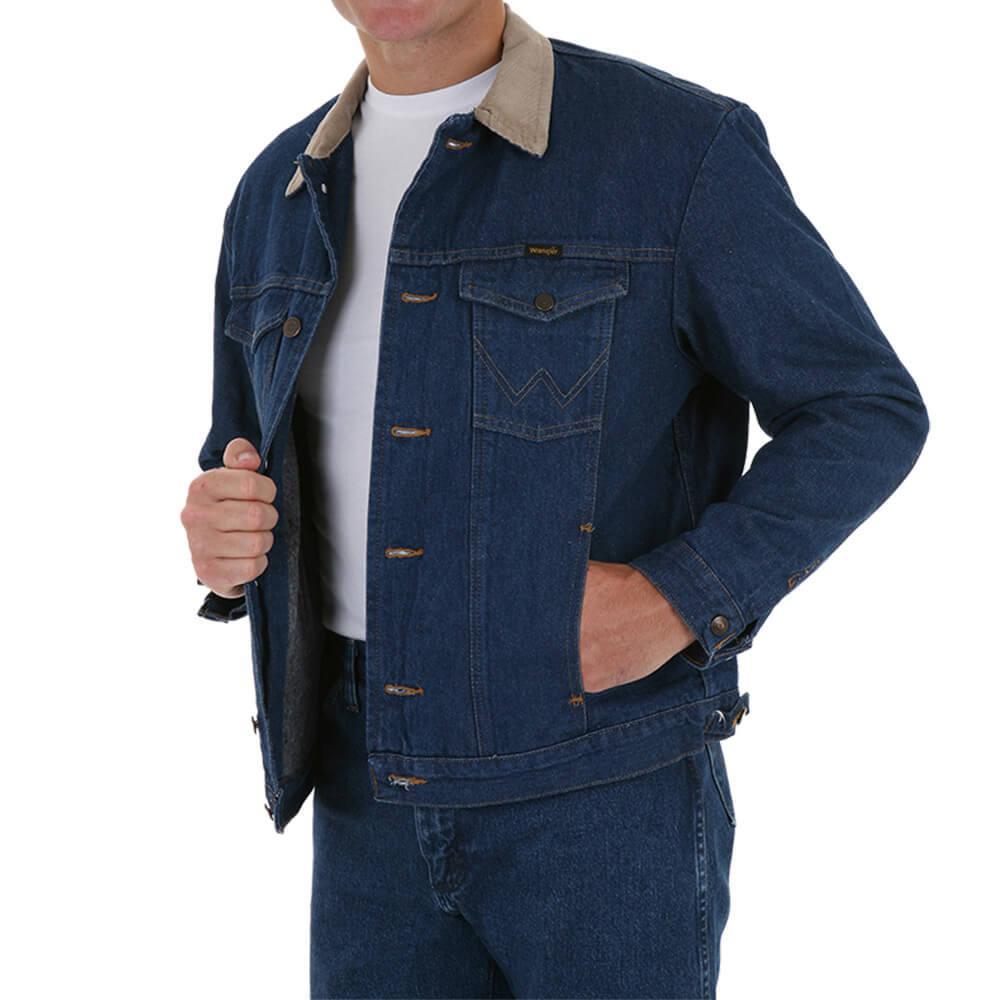 Wrangler Men's Jean Jacket Blanket Lined 74260PW/ 74270PW