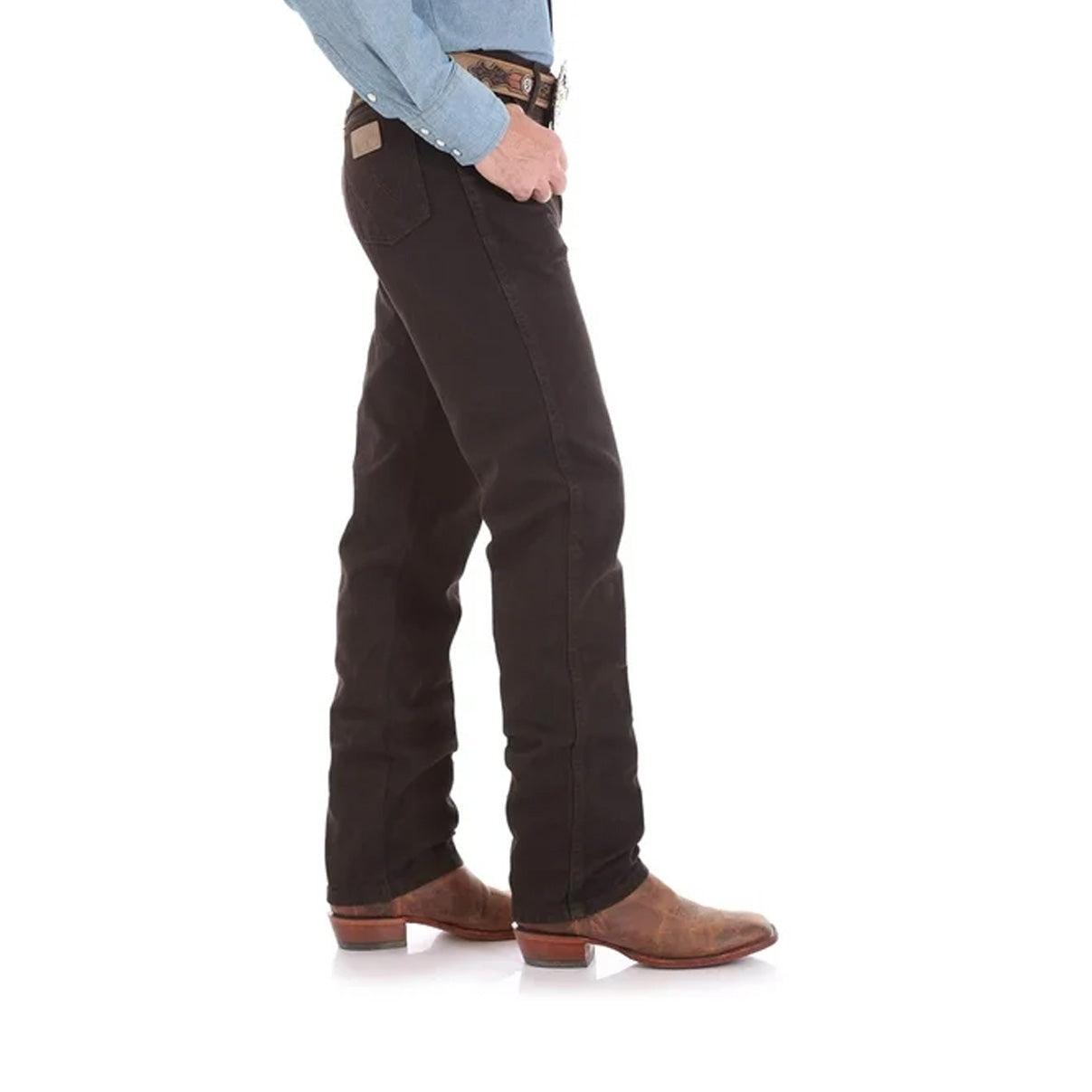 Wrangler Men's Jeans Original Fit Chocolate