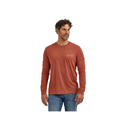 Wrangler Men's Long Sleeves T-shirt Spirit Of The West Rodeo