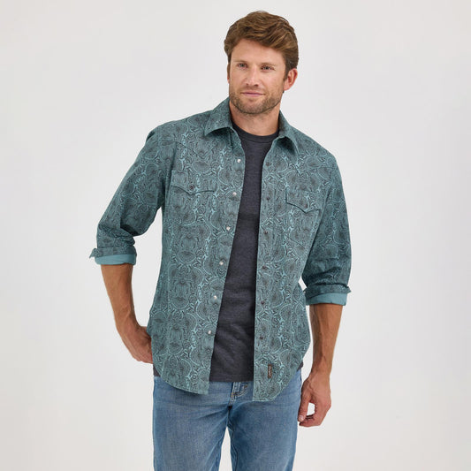 Wrangler Men's Retro Long Sleeve Shirt